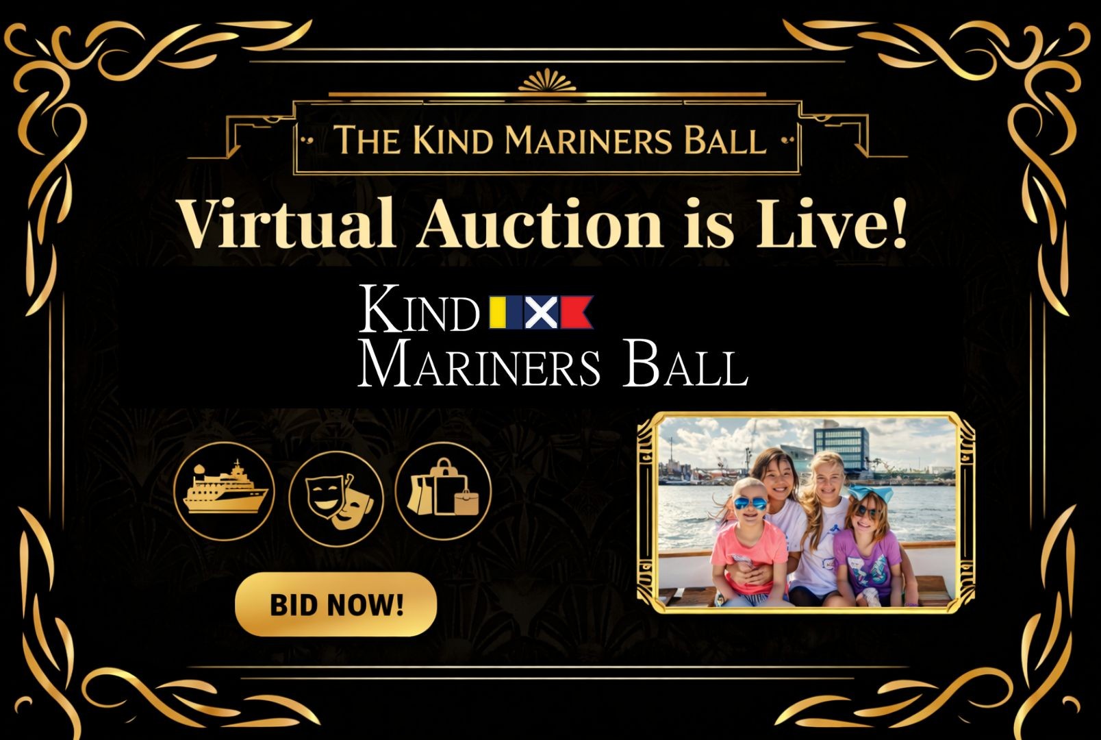 The Kind Mariners Ball Auction Is Live!